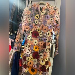 Floral embellished dress never worn
